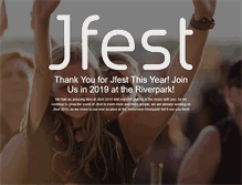 Tablet Screenshot of jfest.com